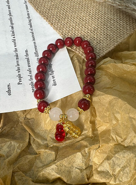 2025新款时尚高级感多子手链男女通用爆款简约礼品幸运福袋装饰