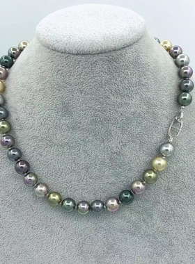 严选小红薯猪鼻子扣大溪地炫彩珍珠莫兰迪色混彩可调节锁骨