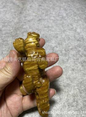 艺铭仙苑金楠虎小艺铭仙苑摆件实木手把玩老物手把件丝身盘玩工艺