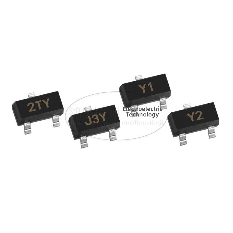 贴片三极管S8050 J3Y SS8050 Y1 S8550 2TY SS8550 Y2 SOT-23 - 图1