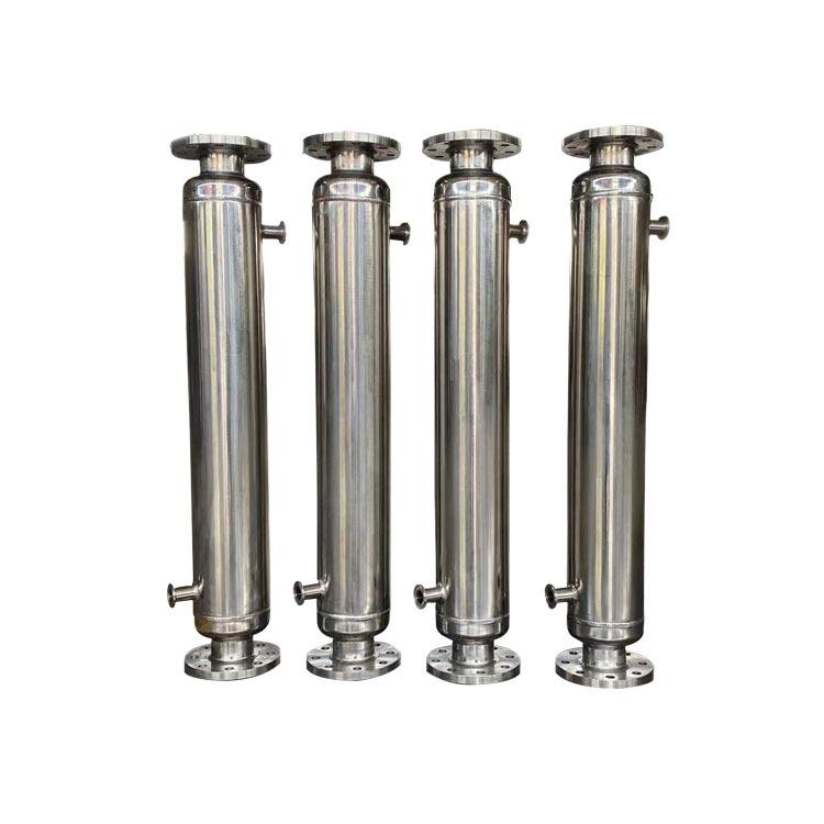 螺旋缠绕管式换热器医药中间体冷凝器食品用蒸汽加热水热交换器 - 图3