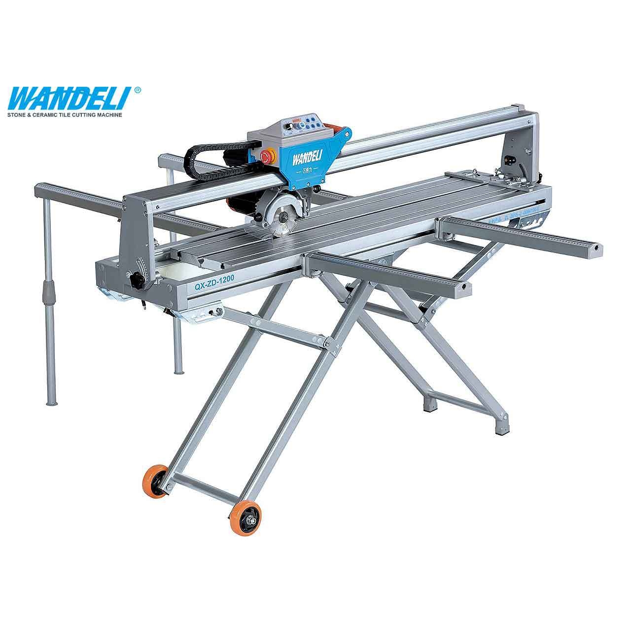 万德力全自动瓷砖石材切割机多功能45度倒角手动家用台式便携水刀 - 图0