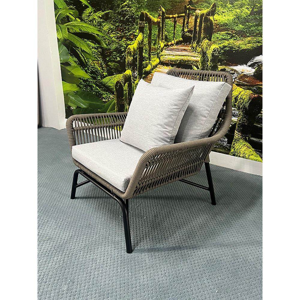 户外藤椅茶几三件套组合庭院花园露天室外阳台休闲绳编单人沙发椅,淘宝优惠券,粉丝福利购,淘宝优惠卷