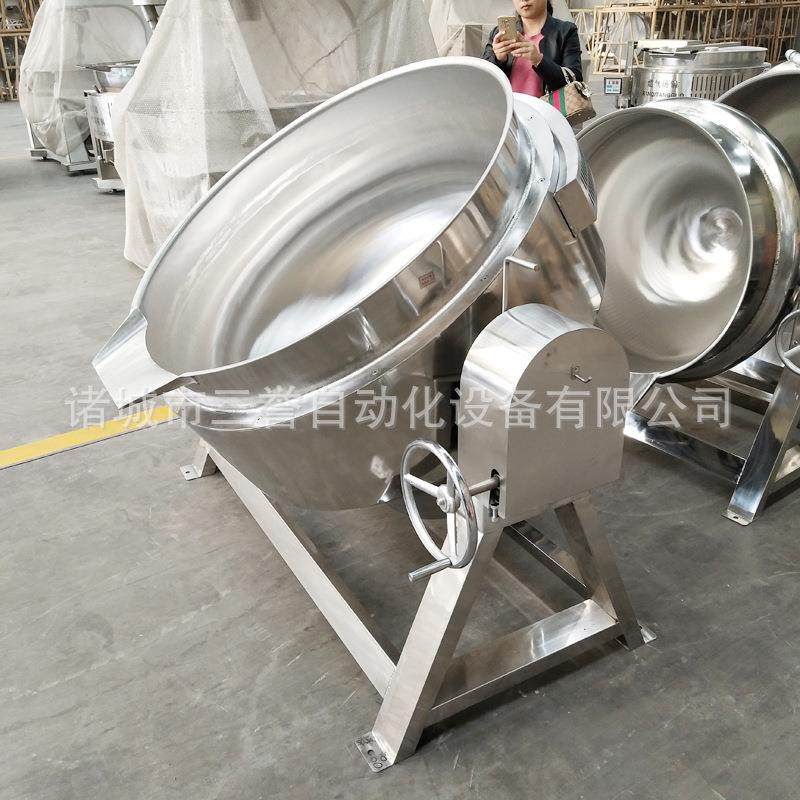 供应JC-100不锈钢燃气厨房大号炊事蒸煮汤锅 煮花生设备 夹层锅,淘宝优惠券,粉丝福利购,淘宝优惠卷