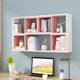 Wall shelf wall hanger creative bedroom partition school wall BVX wall storage grid school dormitory wall bookcase