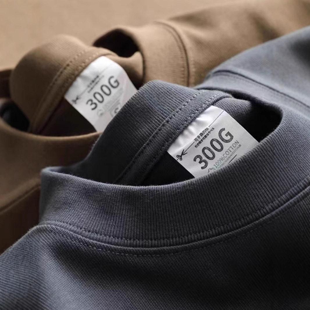 300g重磅美式纯棉短袖t恤男女纯色夏季圆领t恤厚实不透宽松打底衫,淘宝优惠券,粉丝福利购,淘宝优惠卷