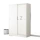 Zi2 Aoyimai wardrobe MGV sliding and sliding door solid wood panel easy storage cabinet storage cabinet wardrobe household bedroom