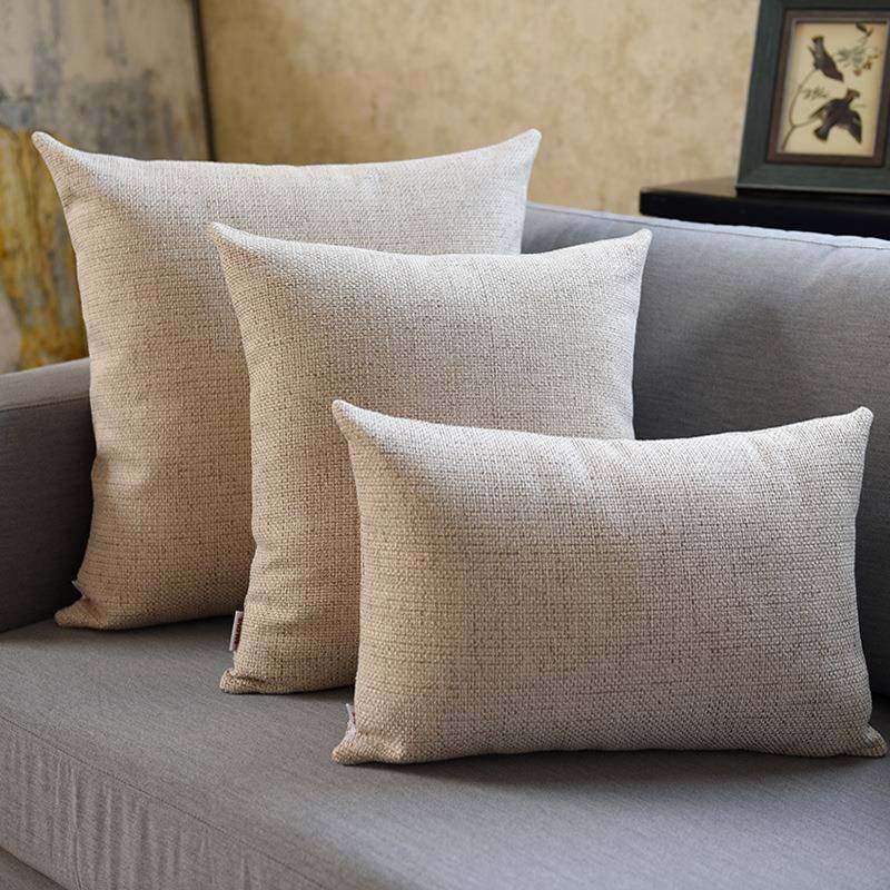 腰枕亚麻布艺沙发AEX靠靠客ltao1018厅现代简约床头大靠背垫套抱,淘宝优惠券,粉丝福利购,淘宝优惠卷