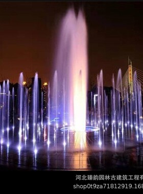 旱喷水景b喷泉整套设备厂家广场旱池音乐喷泉矩阵旱地喷泉全国安