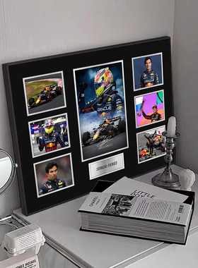 F1赛车周冠宇等车手客厅挂画