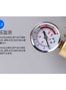 铜前置过滤器反冲洗1寸万向带活接大流量家用过滤器壳体配件