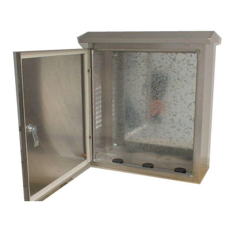 304201316不锈钢明装加厚配电箱户外不锈钢配电箱不锈钢配电箱 - 图0