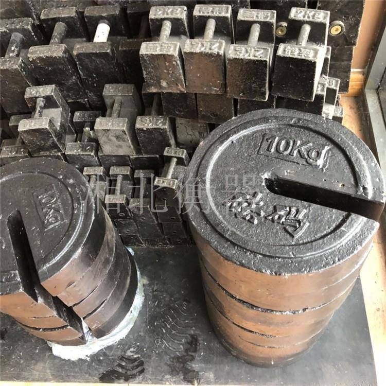 25kg开口增坨砝码实验室用C型标准砝码m级铸铁10公斤法码 - 图0