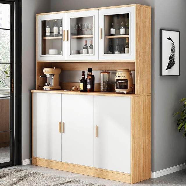 Side cabinet, wine cabinet, living room against the wall, modern simple storage cabinet, tea cabinet, household storage cabinet, storage cabinet cabinet