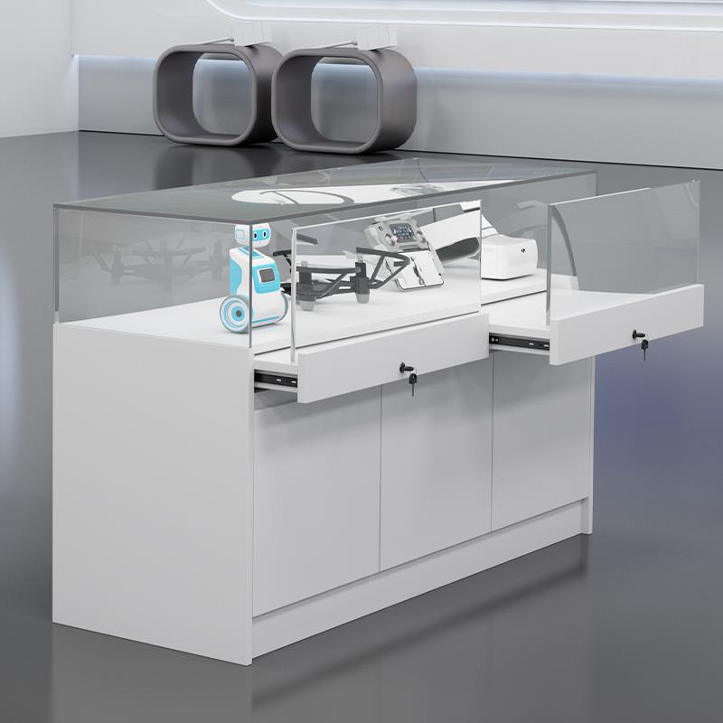 珠宝首饰柜台博物馆文物展柜样品展览展示柜商场玻璃展示柜定制 - 图3