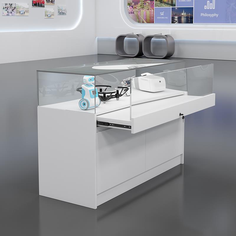 珠宝首饰柜台博物馆文物展柜样品展览展示柜商场玻璃展示柜定制 - 图0