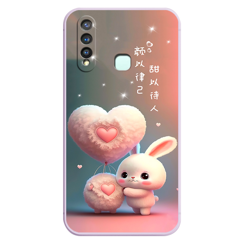 vivoY5S手机壳vivo Y5S保护套v1934a硅胶软壳v1934t男女丫5s新款全包防摔vovoy可爱卡通viviy网红高级感viv0