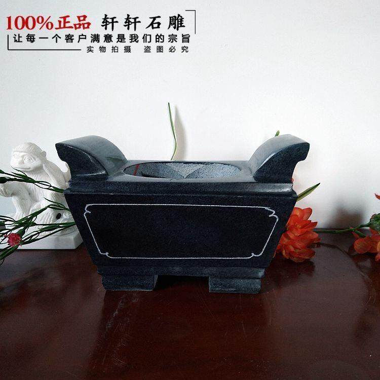石材香炉青石香炉祭祀香炉墓地花瓶墓地石香炉寺庙香炉石头小香炉,淘宝优惠券,粉丝福利购,淘宝优惠卷