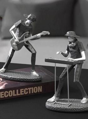 现代艺术摆件高级轻奢高档餐柜电视酒柜装饰品简约玄关客厅北欧