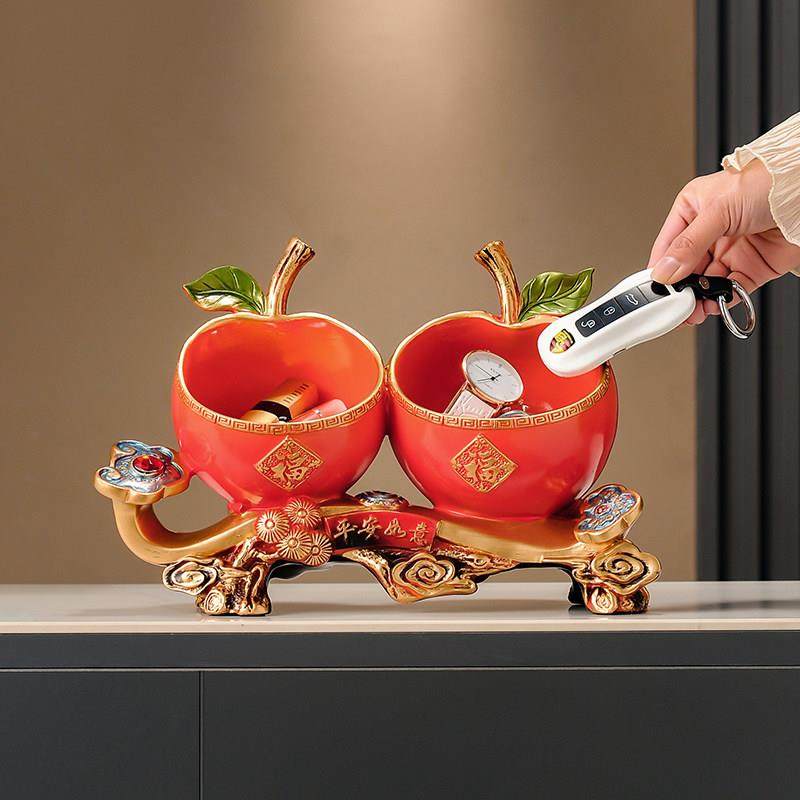 入户玄关放钥匙手表收纳摆件 进门鞋柜装饰品新房子乔迁新居摆件,淘宝优惠券,粉丝福利购,淘宝优惠卷