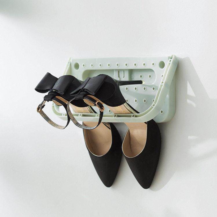 创意壁挂式立体鞋架墙上拖鞋架子家用客厅简易黏贴式鞋子收纳层架,淘宝优惠券,粉丝福利购,淘宝优惠卷