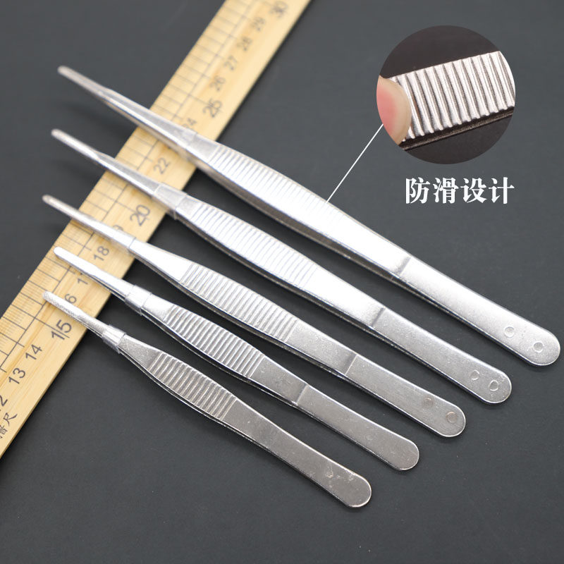 不锈钢镊子加长加厚大号取物养鱼喂食水草多肉长镊子下水道夹子,淘宝优惠券,粉丝福利购,淘宝优惠卷