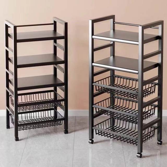 M1 kitchen vegetable basket floor-standing storage rack multi-layer storage vegetable fruit fruit fruit rack multi-functional storage vegetable storage