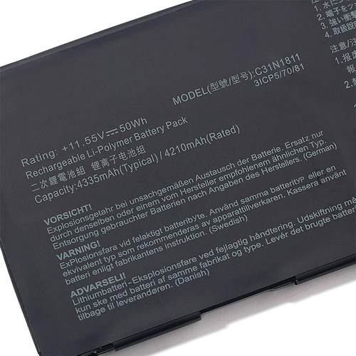 适用于华硕灵耀U 2代 U4300F/FA/FN UX433FX C31N1811笔记本电池 - 图2