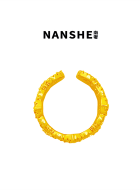 NANSHE/南奢 十字杵古法戒指时尚气质 L1100