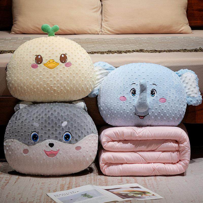 折叠抱枕被子两用二合一办公室午睡枕头加厚夏凉被沙发车载用盖毯,淘宝优惠券,粉丝福利购,淘宝优惠卷