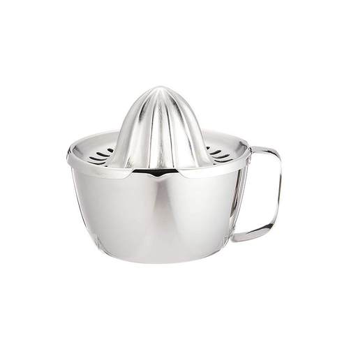 日本进口不锈钢手动榨汁机家用榨汁神器柠檬葡萄柚专用挤压工具 - 图0