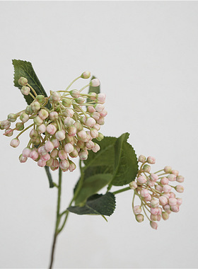 仿真花绣球果清新果实装饰摆件 欧式花艺家居插花摄影道具批发