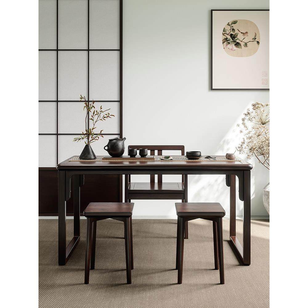 新中式实木茶桌椅家用客厅禅意茶室桌泡茶桌办公室功夫茶几小茶台,淘宝优惠券,粉丝福利购,淘宝优惠卷