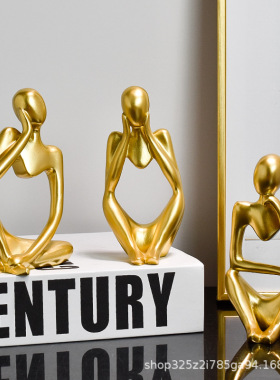 抽象人物家居装饰摆件迷你造型