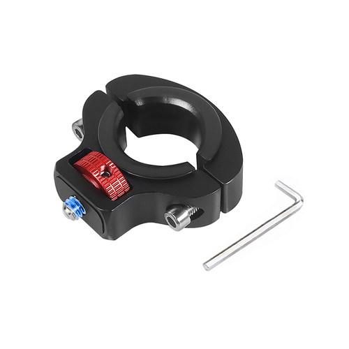 XINTE/馨特 适用大疆OSMO360/action5运动相机骑行单车夹车把管夹1/4磁吸快装固定座阻尼旋转阿莱齿云台支架 - 图0