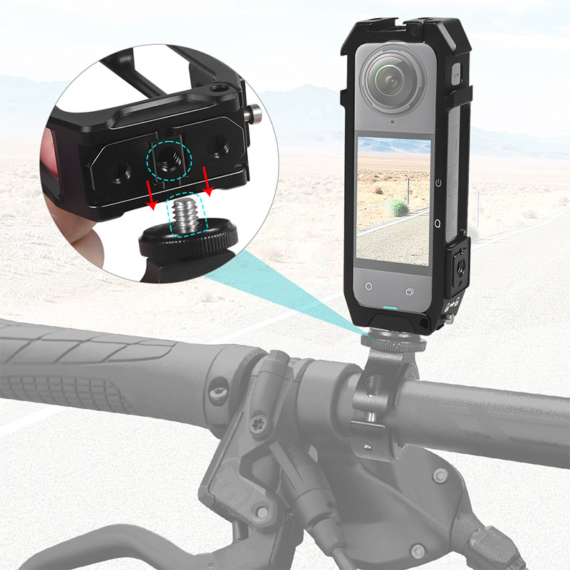 XINTE/馨特 适用影石insta360 X4兔笼铝合金拓展边框全景运动相机保护壳骑行摄影横竖拍快拆快装固定支架配件,淘宝优惠券,粉丝福利购,淘宝优惠卷