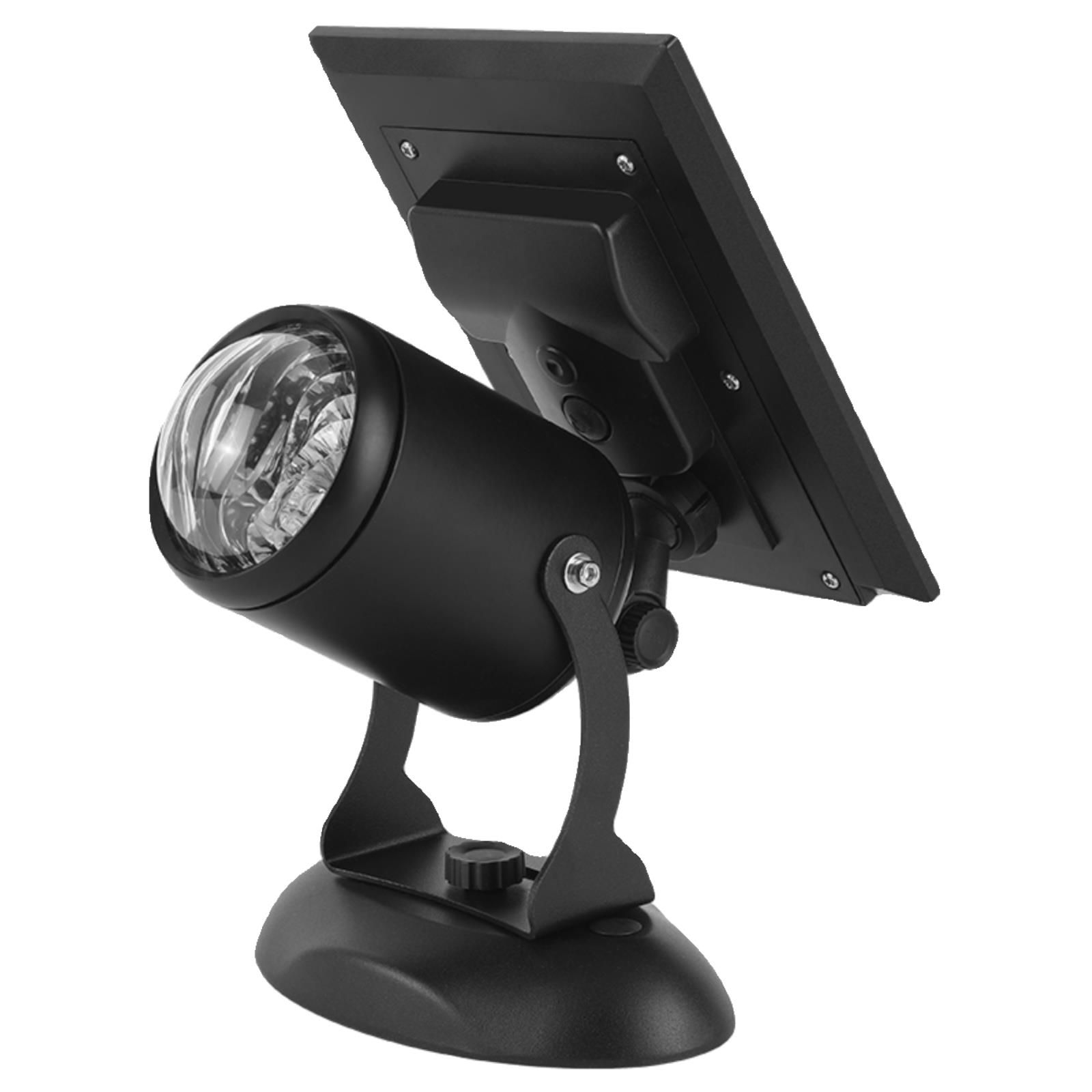 动态旋转北极灯太阳能墙灯户外防水投影大气灯聚光灯泛光灯洗墙机 - 图3