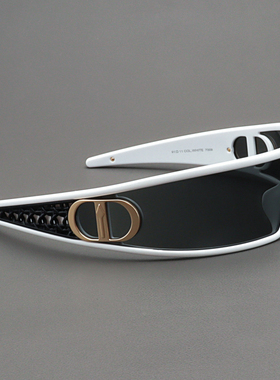 MOSCOTLEMTOSH高级感圆弧形墨镜