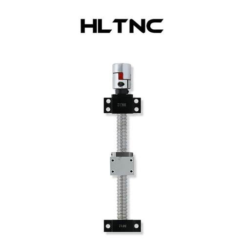 现货精密滚珠丝杆螺母模组丝杠整套装SFU1605支撑座联轴器螺母座 - 图1