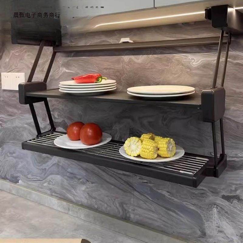 置备菜双层升AL964498降物架收藏万人碗碟折叠伸储下4吊柜拉式调,淘宝优惠券,粉丝福利购,淘宝优惠卷