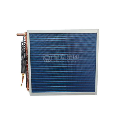 热泵蒸发器 L型V型低温铜管铝翅片蒸发器 海水淡化冷库蒸发器 - 图2