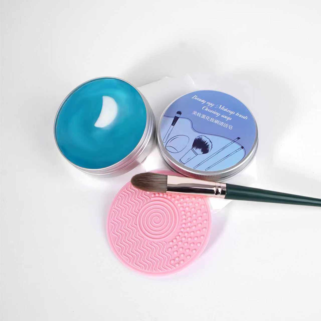 化妆刷洗刷皂粉扑美妆蛋清洁工具迷你便携化妆刷清洁皂洗刷神器,淘宝优惠券,粉丝福利购,淘宝优惠卷
