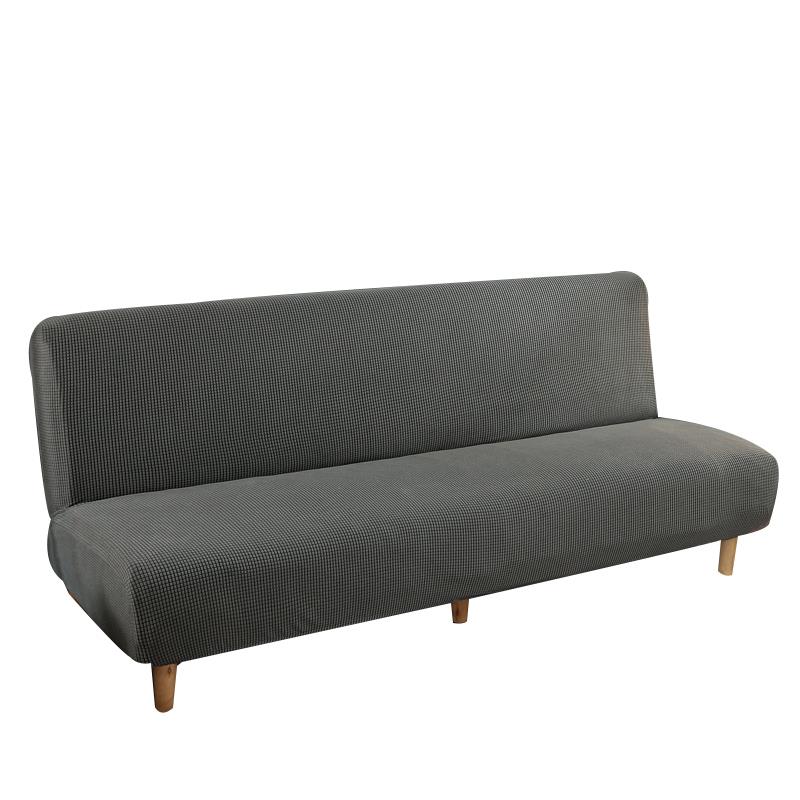 加厚简易床笠式防滑卍能折叠弹力无扶手沙发床套罩垫巾全包保护套 - 图3