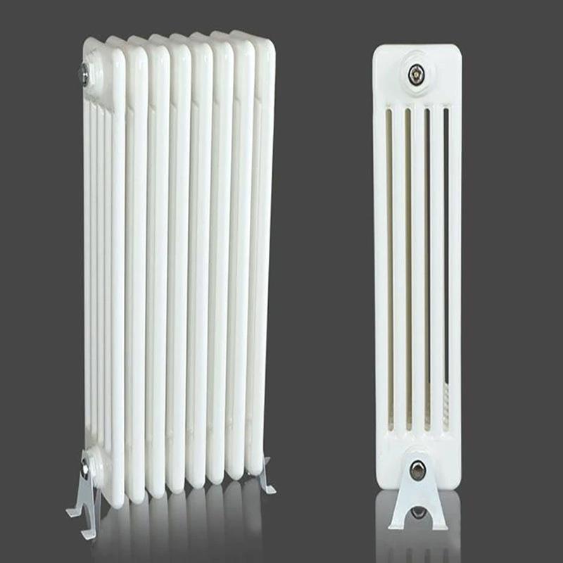 钢制五柱散热器工程定制水暖散热器低碳钢防腐落地式壁挂式暖气片 - 图0