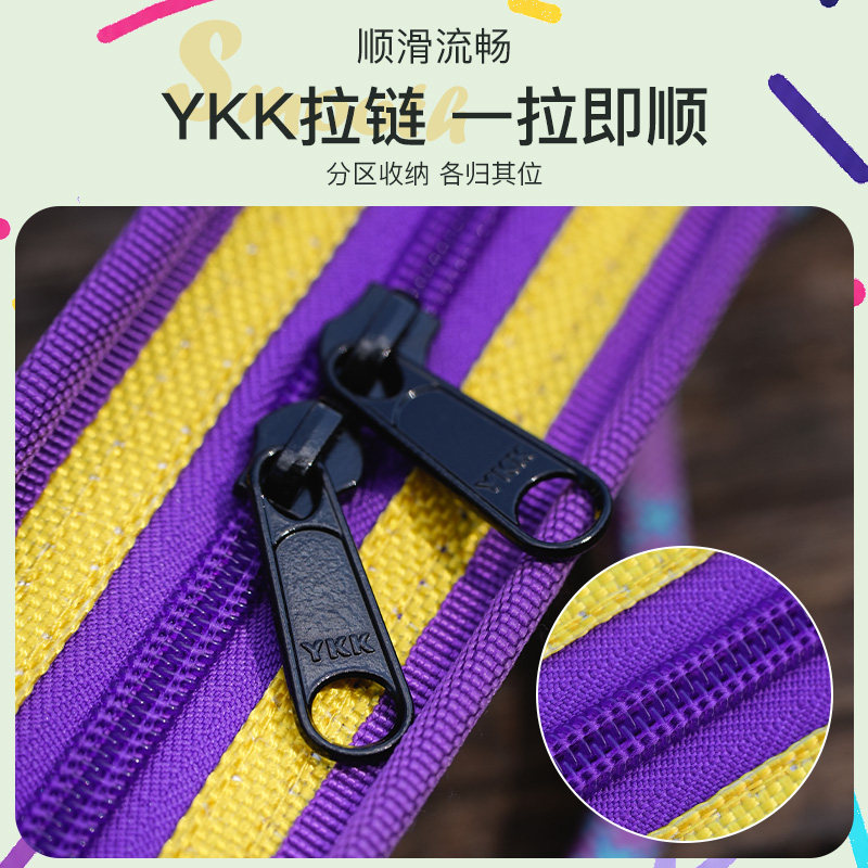 YGC small things fishing rod bag cartoon graffiti fishing gear bag