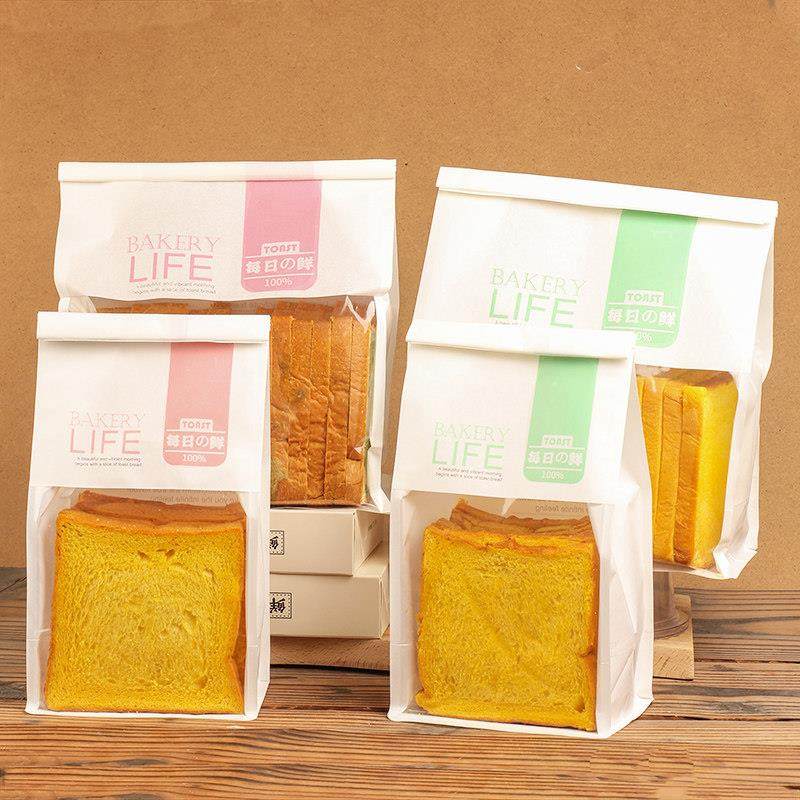 烘焙大号450g切片吐司面包袋250g7片铁鲜烤袋子丝卷边自封包装袋,淘宝优惠券,粉丝福利购,淘宝优惠卷