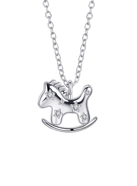 生肖马福星木马项链46