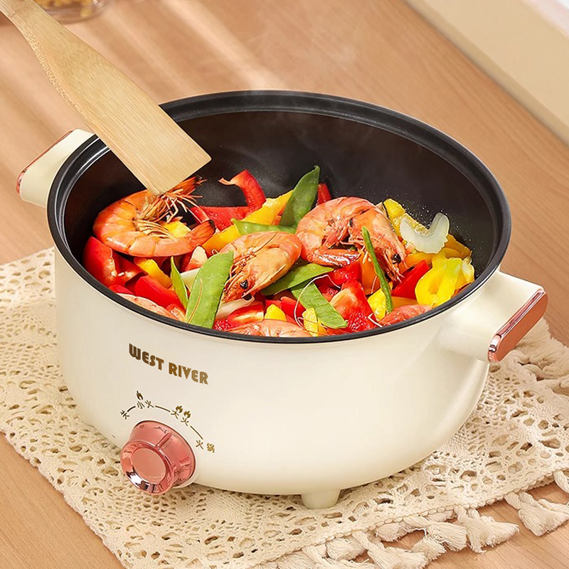 德国全自动一体电饭煲智能电煮锅蒸煎炒不粘电热火锅多功能电炒锅 - 图2