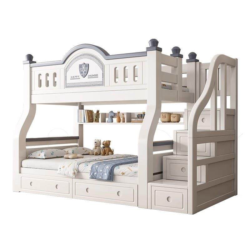 艾森耐全实木上下床双层床大人小户型儿童高低床上下子母床多功能,淘宝优惠券,粉丝福利购,淘宝优惠卷