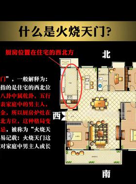 厨房在西北化解避火龙瓶西北角厨房八卦开口黄铜葫芦开盖空心摆件